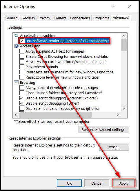 use-of-software-rendering-instead-of-gpu