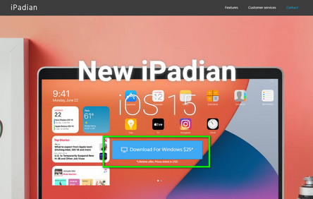 click-download-iPadian