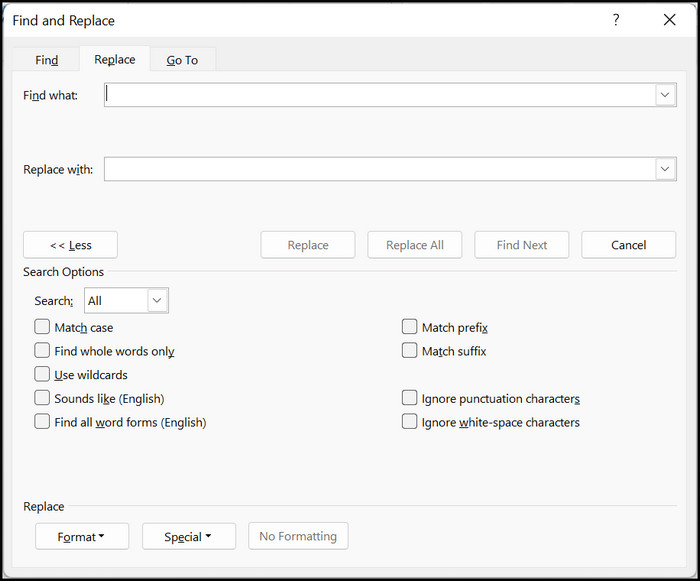 fix-find-and-replace-not-working-on-microsoft-word-2023