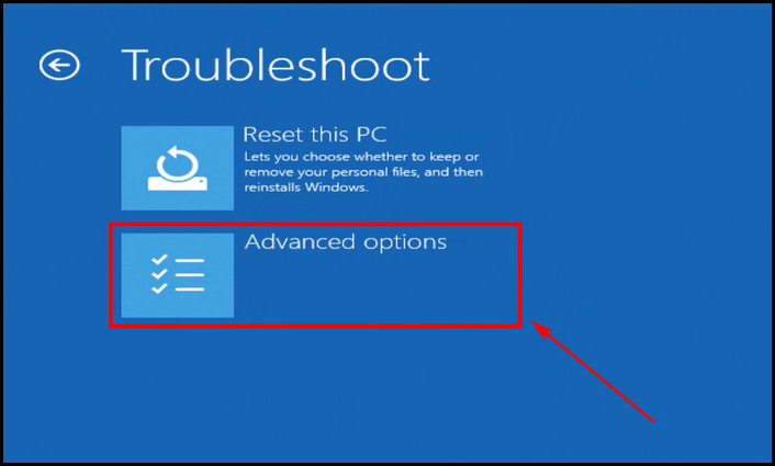 troubleshoot-to-advanced-in-win11
