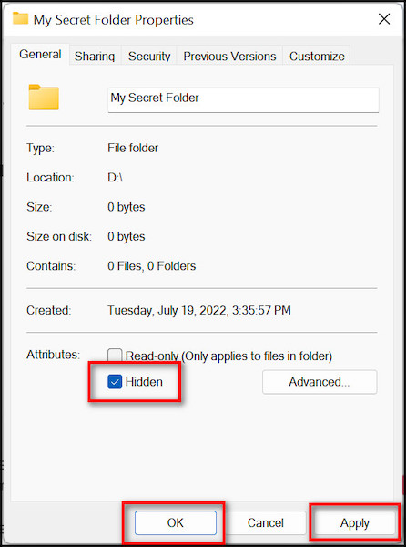 Hide-folder-from-win11