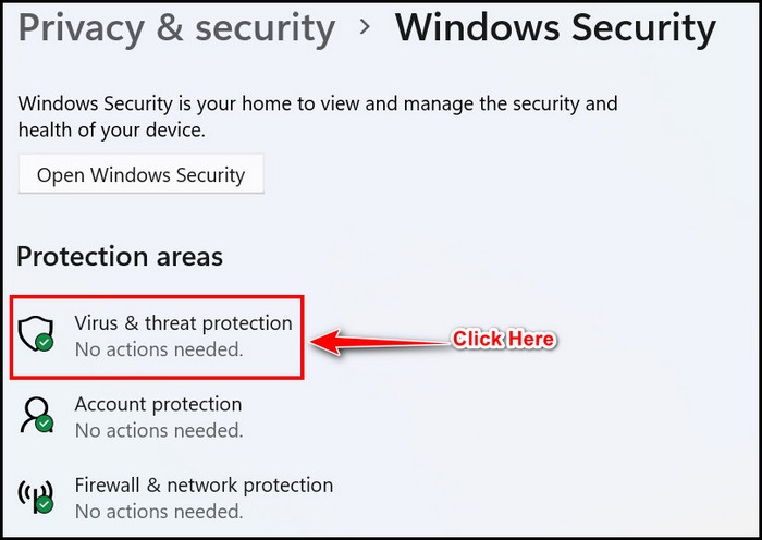 click-on-virus-threat-protection