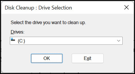 fix-error-1317-via-disk-cleanup