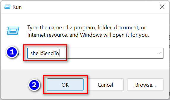 open-send-to-folder