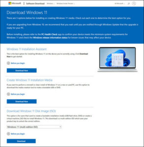 Download Windows 11 Disk Image (ISO) from Microsoft [2024]