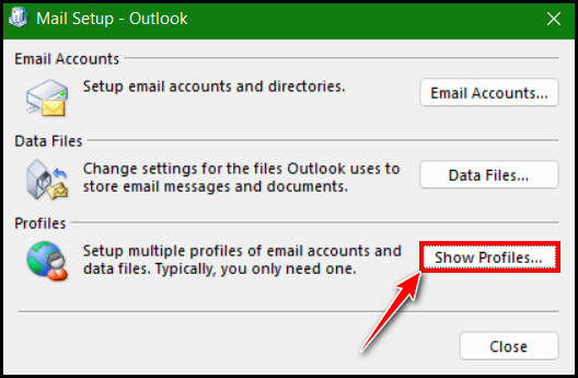click-on-show-profile-from-outlook-mail-setup