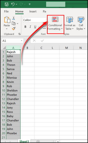 conditional-formatting-in-home-tab
