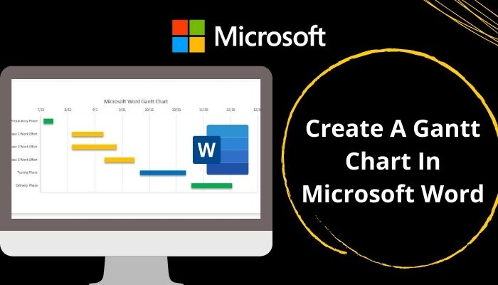 Create a Gantt Chart in Microsoft Word [Complete Guide 2023]