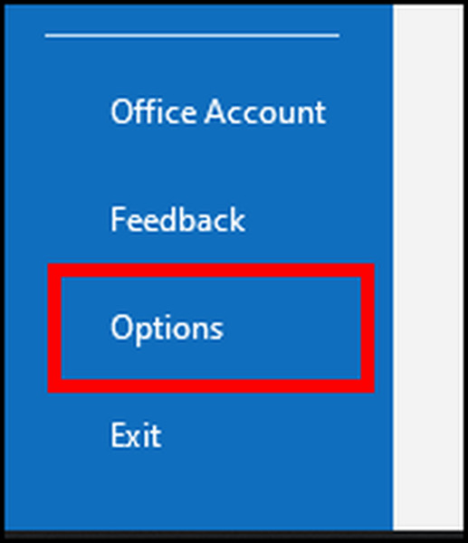 outlook-apps-options