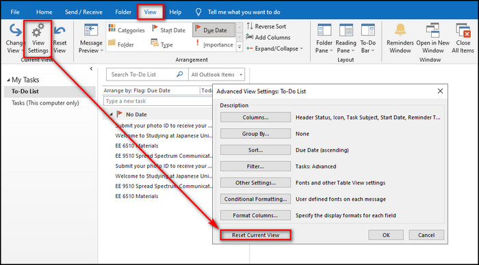 How To Change Outlook View Create Customize 2023 