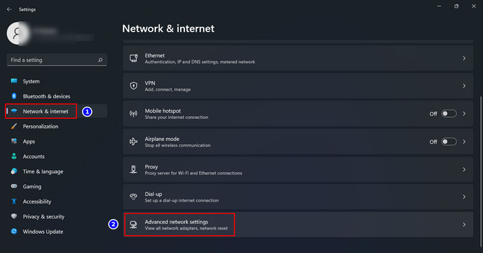 select-advanced-network-settings