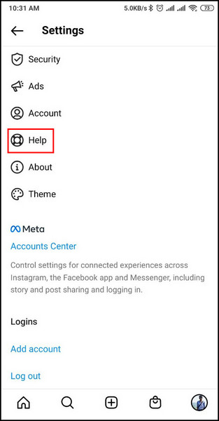 select-help-from-settings