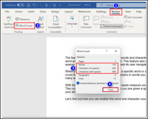 How to Check Word & Character Count in Microsoft Word [2024]