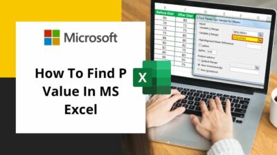 how-to-find-p-value-in-ms-excel