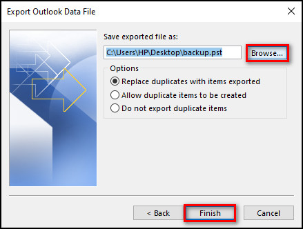Outlook Data File Location 