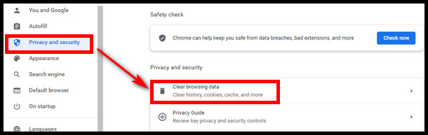 privacy-clear browser