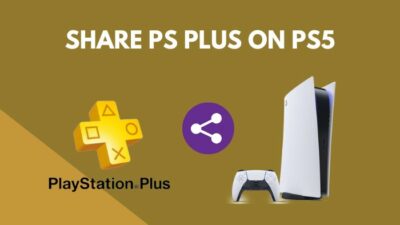 Share PS Plus on PS5