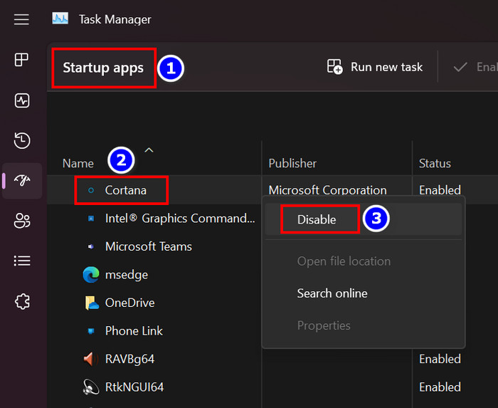 disable-cortana-task-manager-win-11