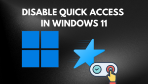 Disable Quick Access In Windows 11 Keep File Explorer Clean Disable Quick Access In Windows 11 Keep File Explorer Clean