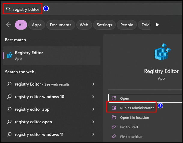 launch-registry-editor-with-administrator