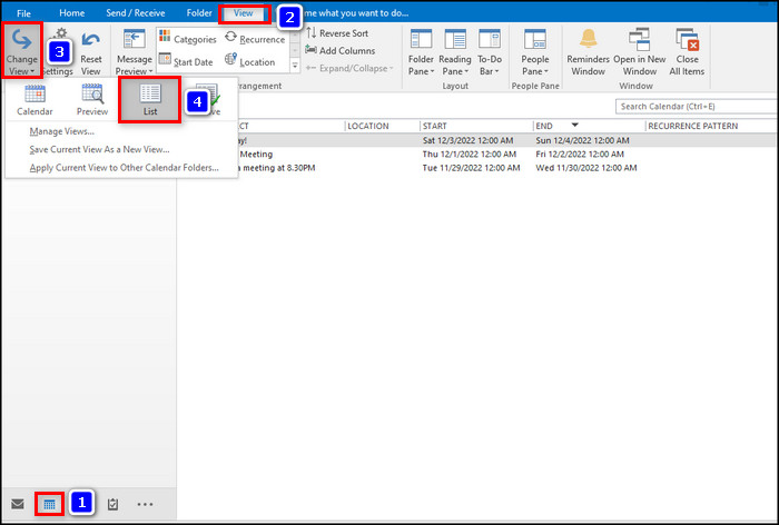 How To Delete Calendar Items In Outlook Remove Permanently 