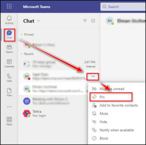 Pin And Unpin In Microsoft Teams [Use To Boost Productivity]
