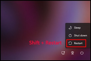 shift-restart