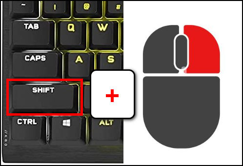 shift-right-mouse-click