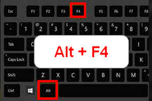 alt-f4