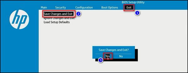 bios-save-changes-exit