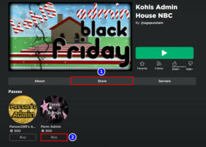 How To Become An On Roblox Easy Tutorial Buy Admin Pass Roblox 300x215 