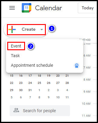 How to Schedule Google Meet in Advance Create an Event
