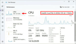 How to See What CPU Is In Your PC Easily [6 Working Methods]