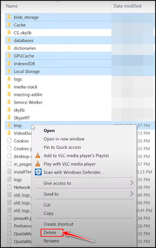 delete-teams-cache-folder-from-appdata
