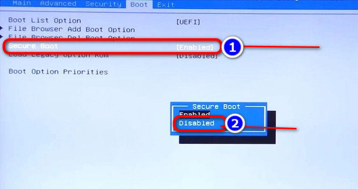 disable-secure-boot