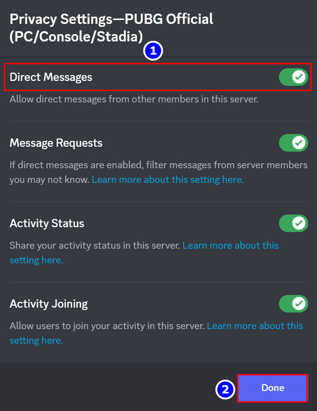 enable-direct-messages-discord-server