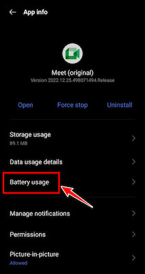 press-on-battery-usage