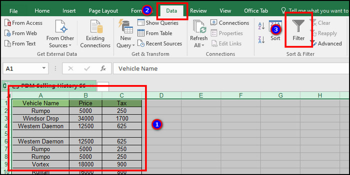 select-entire-excel-data