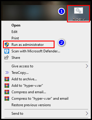 select-file-run-as-administrator
