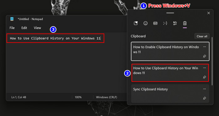 use-clipboard-history-win-11