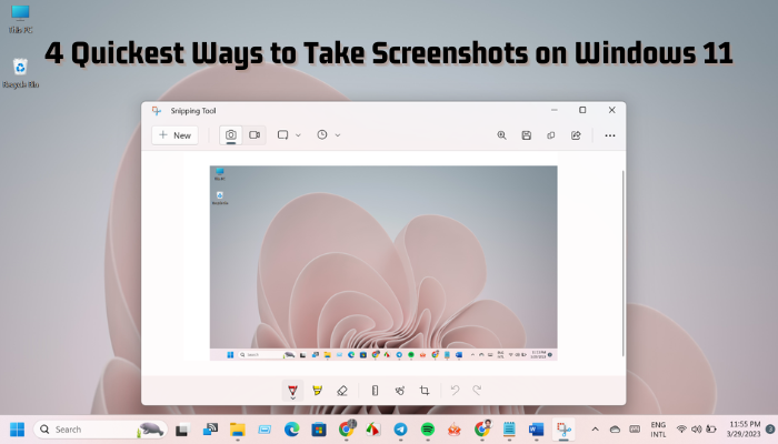 4 Quickest Ways To Take Screenshots On Windows 11 4 Quickest Ways To Take Screenshots On Windows 11