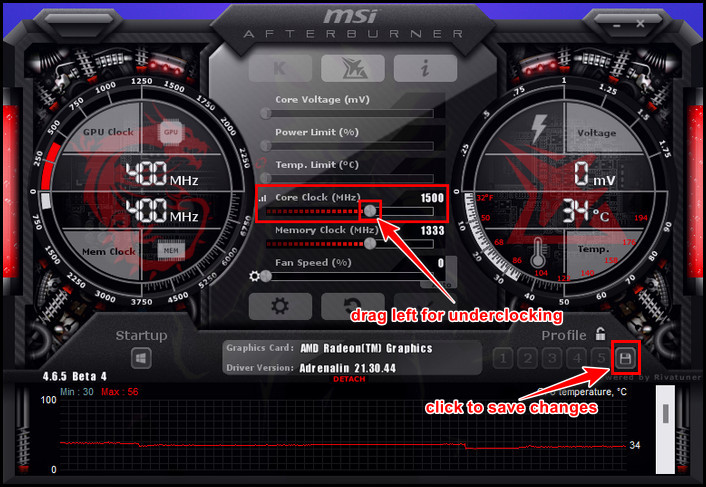 underclocking-with-msi-afterburner