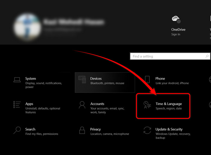 access-windows10-time-and-language-settings