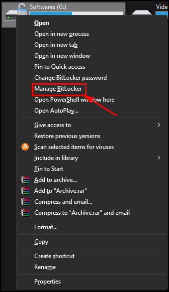 click-manage-bitlocker
