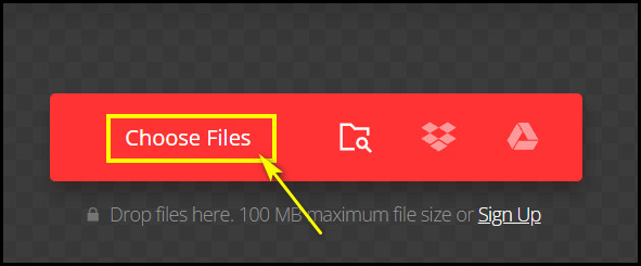 click-on-choose-files-button