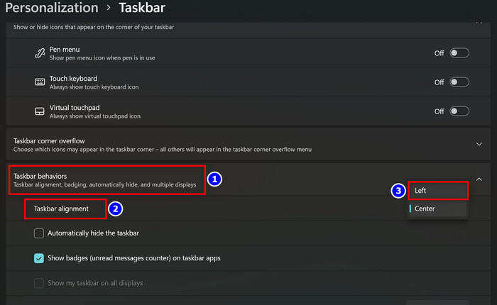 taskbar-alignment