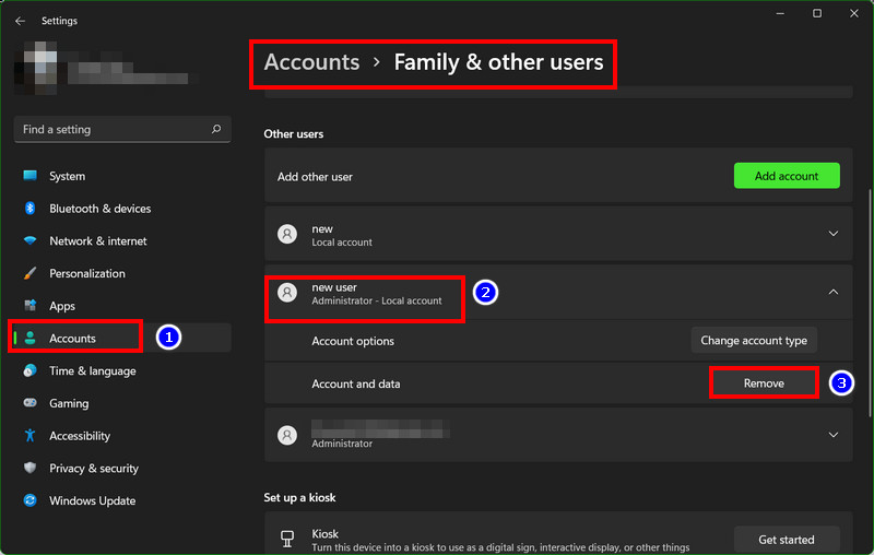 click-win-11-admin-account-remove-button