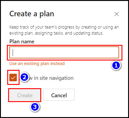 create-option-sharepoint-plan