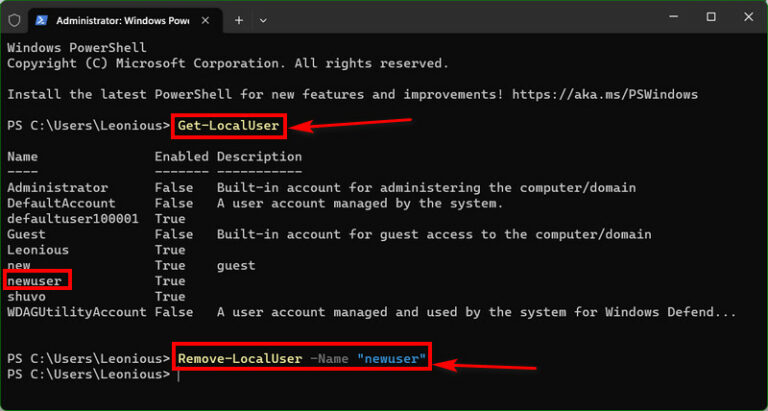 how to remove microsoft administrator account from windows 11 pro