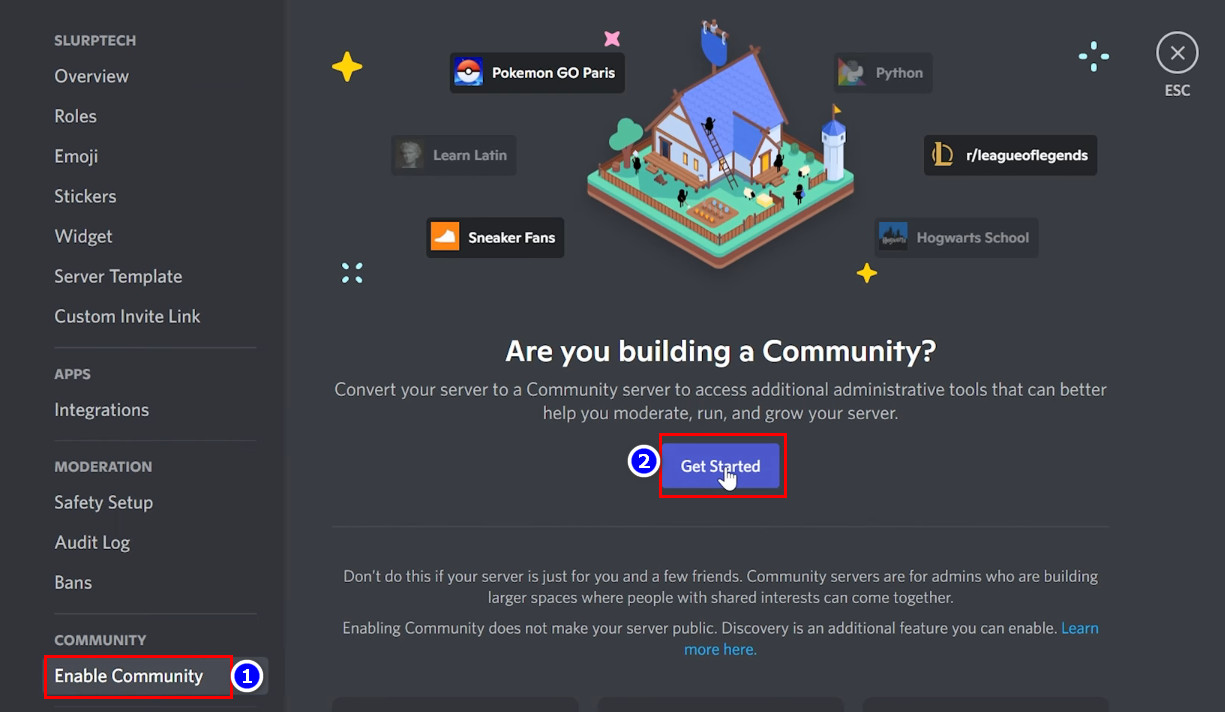 enable-community